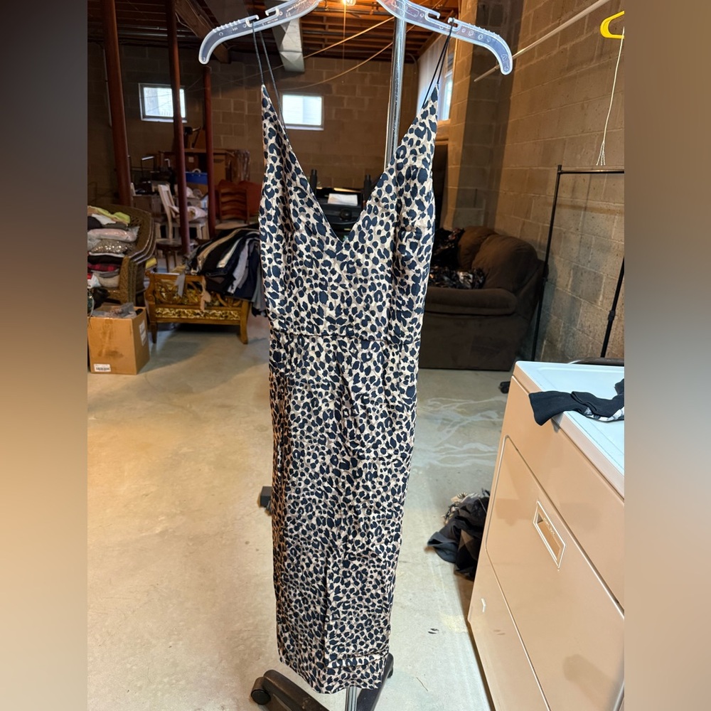 Topshop Leopard Print Dress